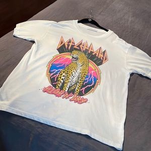 Def Leopard High and Dry tee
